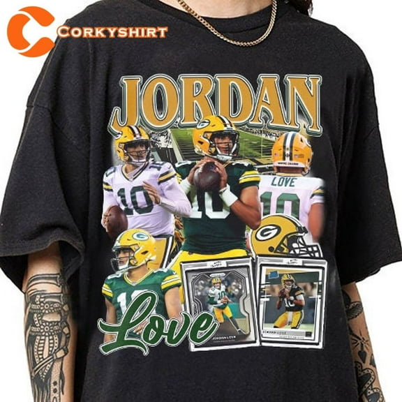 Jordan Love Launcher Green Bay Football Sportwear T-Shirt