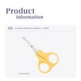 thumbnail image 3 of Sprifallbaby Safety Nail Scissors for Baby, Fingernail Clippers with Rounded Tip, Newborn Nail Trimmer, 3 of 4