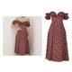 thumbnail image 1 of de con estampado floral dulce para mujer, hombros descubiertos, cuello en V, derrames laterales , atuendos casuales L Yinane Vestido estampado floral, 1 of 7