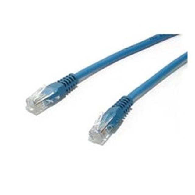 Câble Patch Utp Cat5E Moulé Bleu 2 Pieds