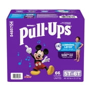 Pull-Ups Boys' Potty Training Pants, 5T-6T (46+ lbs), 66 Count (Select for More)