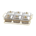 thumbnail image 3 of Baoblaze Candy Nut Serving Container Dried Fruit Tray with Lid for Candy Snacks Fruit 6 Grids, 3 of 8
