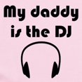 thumbnail image 2 of CafePress - My Daddy Is The DJ Body Suit - Baby Light Bodysuit, Size Newborn - 24 Months, 2 of 4