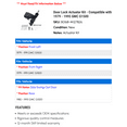 thumbnail image 2 of Door Lock Actuator Kit - Compatible with 1979 - 1995 GMC G1500 1980 1981 1982 1983 1984 1985 1986 1987 1988 1989 1990 1991 1992 1993 1994, 2 of 2