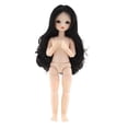 thumbnail image 2 of piel normal 22 articulado 30cm BJD muñeca cuerpo pelo largo SM SunniMix 30cm BJD Doll Body, 2 of 8