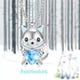 thumbnail image 2 of Cadenas con Dije Imitacion FoxNeck02 3 Pzas Collar Zorro/Corazón Plata/Azul Metal. High Monaco MXFON-003, 2 of 4