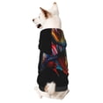 thumbnail image 1 of Balery Colorful Betta Fish Sudadera con Capucha para Perros Pequeños – Ropa para Mascotas, Disfraz para Perros y Gatos, Ideal para Fiestas y Cosplay-Small, 1 of 7