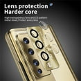 thumbnail image 3 of Decase Luxury Case for Samsung Galaxy Z Fold 4 2022 with Built-in Screen Protector, Aluminum Alloy Hidden Stand Protection Case with Stylus,Hinge Full Body Shockproof Rugged Cover,Gold, 3 of 7