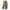 Khaki, variant on VERUGU Capri Pants for Women Elastic Waist Wide-Leg Capris Loose Casual Cotton Linen Solid Cropped Pants Gray XXL