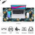 thumbnail image 5 of Long Mouse Pads for Desk,Halloween Spooky Icons Pattern Desk Mats on Top Of Desks, Desk Mouse Pad Extra Large with 3mm Non-Slip Base and Stitched Edge for Gaming,Office,Work,Home 35.4x15.7in, 5 of 5