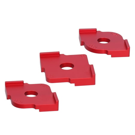 

3Pcs Round Corner Template Woodworking Fillet Alloy Radius Jig Router Carpentry Accessory Tool