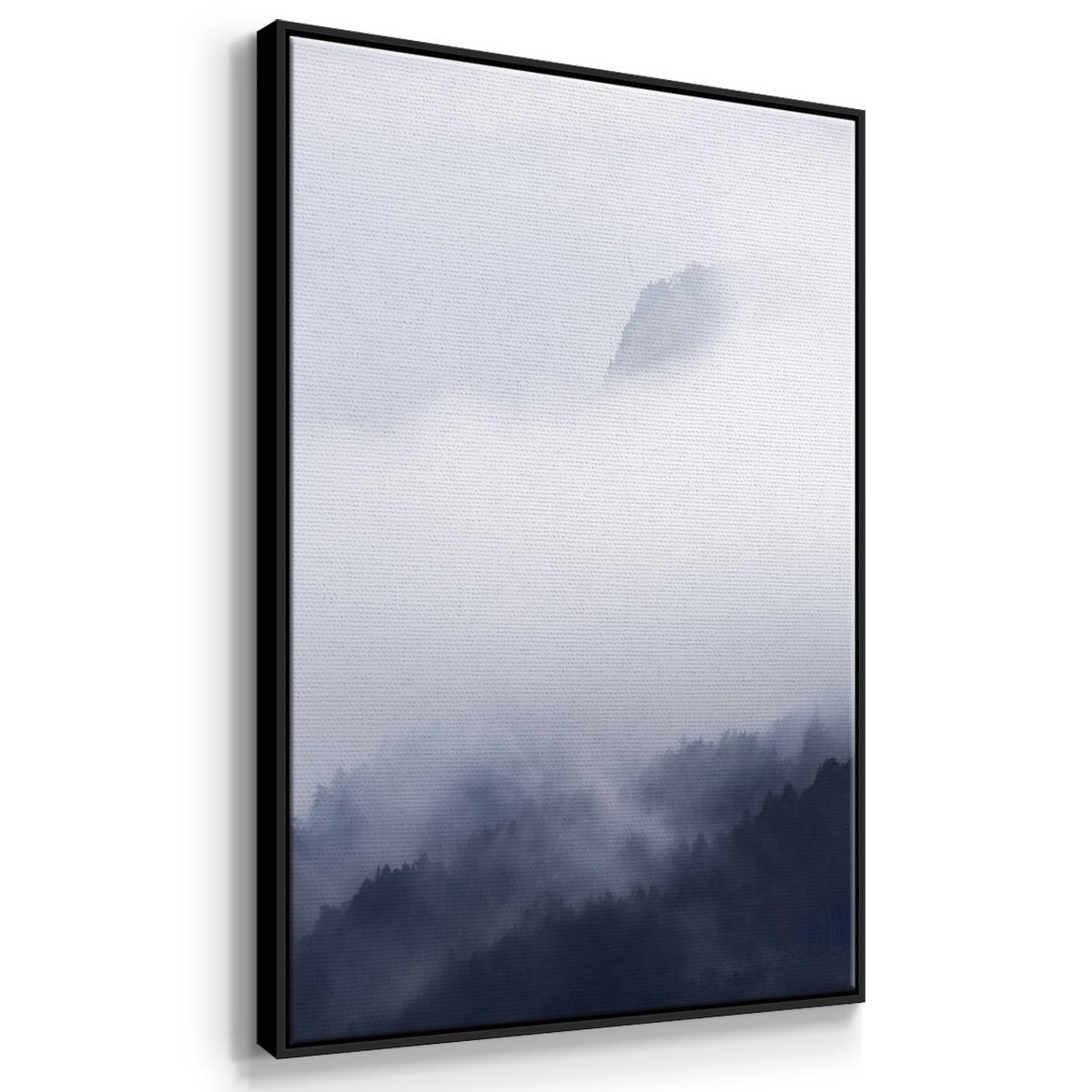 Above the Clouds Framed Premium Gallery Wrapped Canvas - Ready to Hang