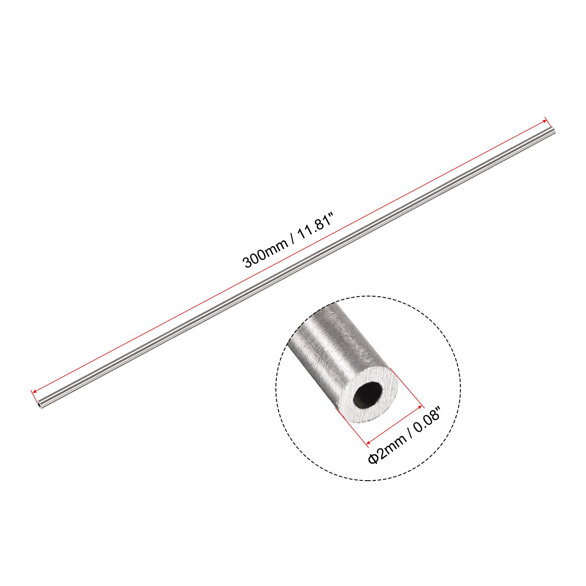 2mm x 0.5mm x 300mm