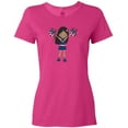 thumbnail image 3 of Inktastic African American Girl, Cheerleaders, Cheerleading Women's T-Shirt, 3 of 5