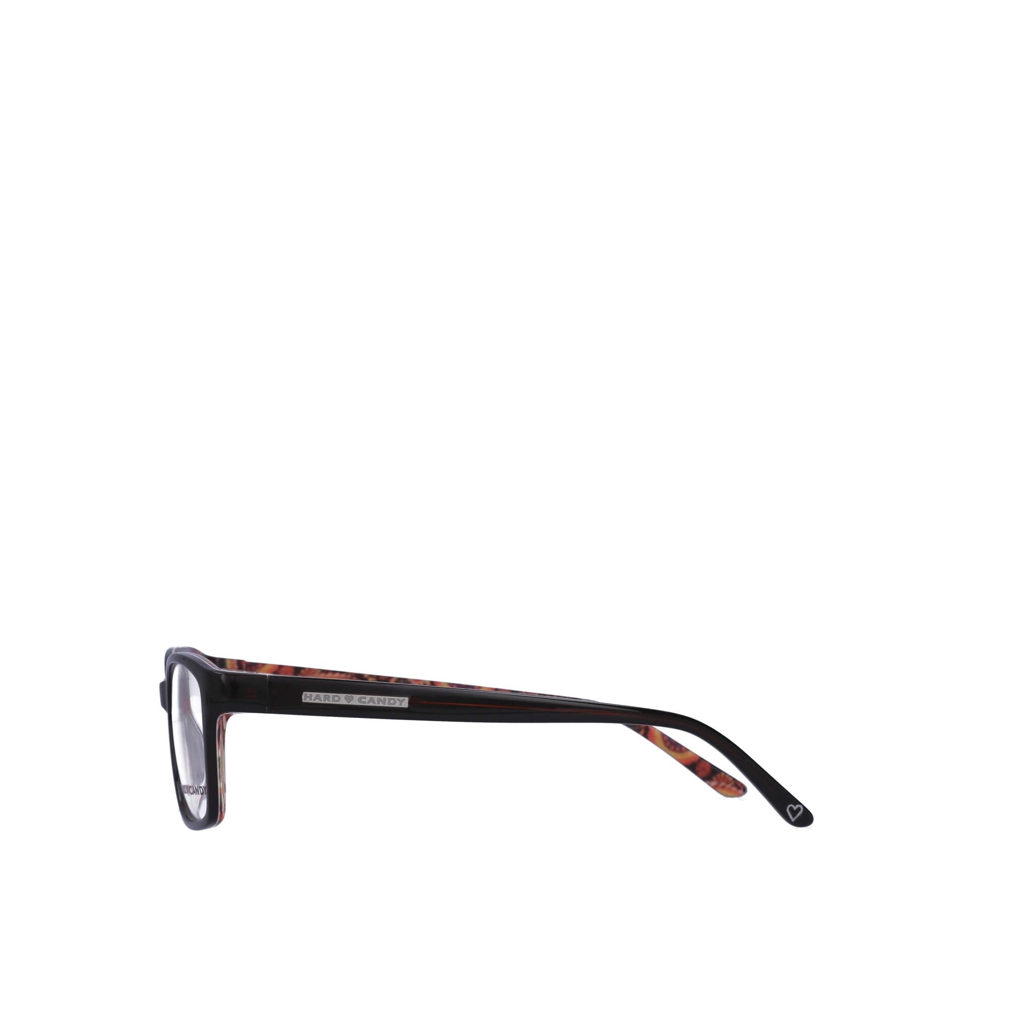 Hard Candy Womens Prescription Glassees, HC30 BWN Brown/Pattern