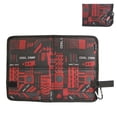 thumbnail image 1 of Estera de camping plegable portátil, estera de playa de tela Oxford impermeable (multicolor), 1 of 9