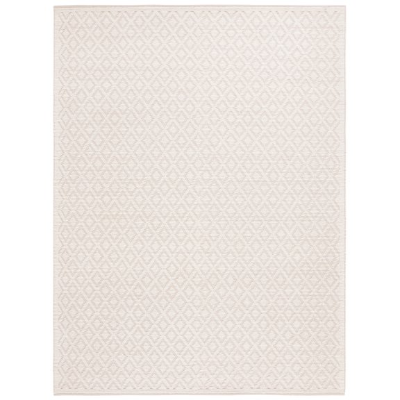SAFAVIEH Martha Stewart Vermont Diamond Area Rug, Ivory, 8' x 10'