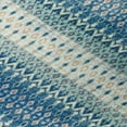 thumbnail image 4 of Bravado Indoor/Outdoor Blue Ikat 1'8" x 2'6" Non-Skid Accent Rug, 4 of 5