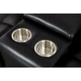 thumbnail image 2 of Kingway Faux Leather Manual Reclining Sofa Set – Two-Piece Home Theater Seating, 2 of 5