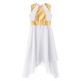 thumbnail image 4 of MSemis Girls Liturgical Worship Praise Dance Dress, 4 of 6