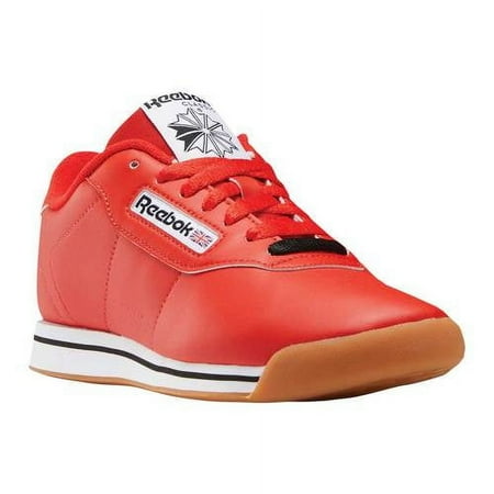 Reebok Womens Princess Sneaker 12 Techy Red/White/Gum