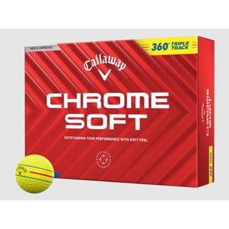 Callaway Chrome Soft Truvis 22 Red Golf Balls 12pk - Walmart.com
