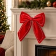thumbnail image 6 of 2026 Christmas Home Party Decoration Christmas Bow Decoration Suitable For Christmas Trees Wreaths Door Wall Decorations And Festive Home Party Arrangements Celebration Party Supplies, 6 of 7