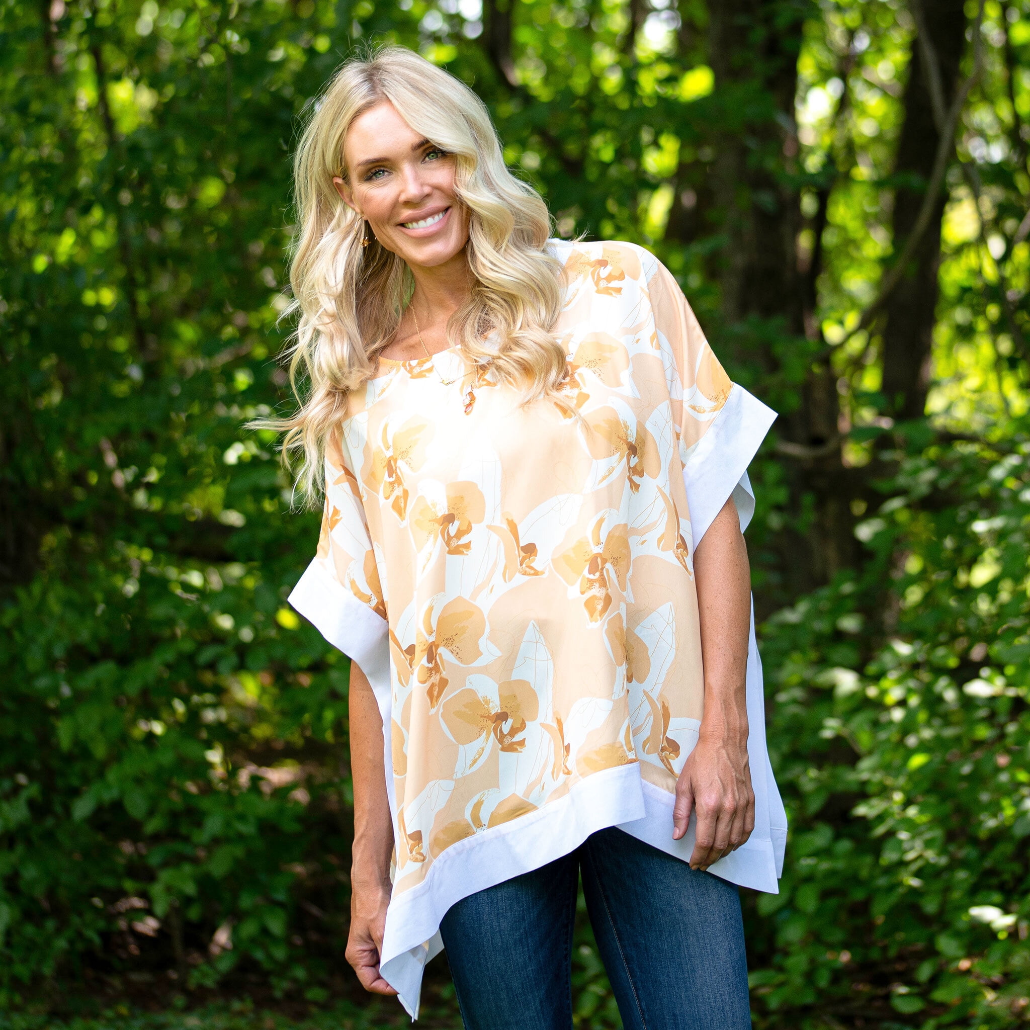 cecilietelle Round Long Poncho イエロー cecilietelle Round Long Poncho イエロー