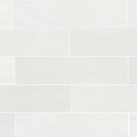 The Tile Life Battery Park Bianco 2.31x14.44 Porcelain Wall Tile - Case of 48 (11.62 Sq. ft.)