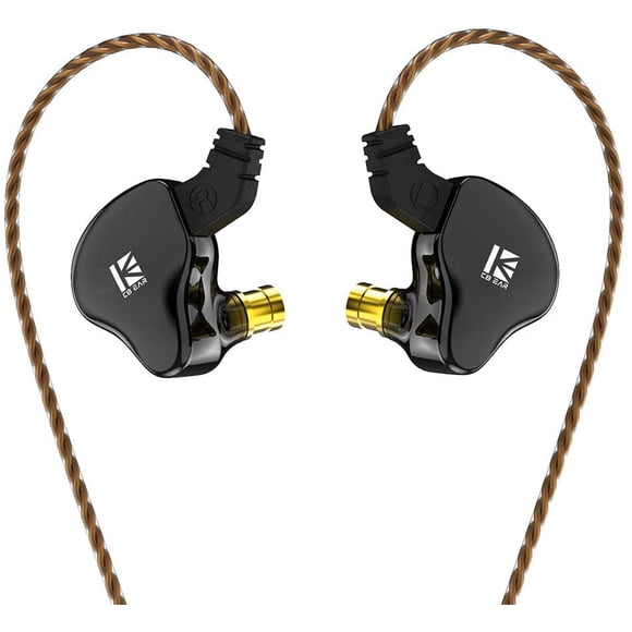 KBEAR KS2 in Ear Earphone, 1BA 1DD Stereo IEM, HiFi Noise Cancelling Sport Hybrid Headphones with PCB cy Board,