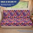 thumbnail image 2 of POLERO Leopard Print 2 Piece RV Jackknife Sofa Cover, Stretch Fit Furniture Protector for Motorhome Travel Trailer, Wrinkle Free Washable Couch Cover for Pet Owners, 2 of 7