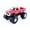 Red, variant on GREENLIGHT COLLECTIBLES 1/18 - FORD F 250 Monster Truck - Midwest 4 Wheel Drive 1974