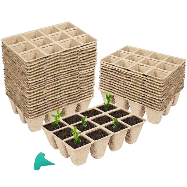 Kit de Inicio para Semillas GROWNEER con 432 Celdas Biodegradables