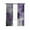 Purple, variant on Blue Grey Turquoise Painting Blackout Curtains 39 Inches Long for Bedroom, Abstract Street Art Modern Thermal Insulated Room Darkening Black Out Window Curtain Panels Grommet Drapes for Living Room