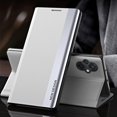 thumbnail image 2 of Thin Slim Flip Case for Xiaomi Poco M5 4G with Stand, Business PU Leather Shockproof Protective Phone Cover Case for Xiaomi Poco M5 4G CX Silver, 2 of 11