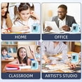 thumbnail image 7 of Electric Pencil Sharpener Battery Operated,Quick Sharpening,Suitable for NO.2/Drawing/Colored Pencils(6-8 mm),Office/Home,Portable Pencil Sharpener for Adults(Blue), 7 of 7