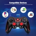 2Pack USB Wireless Bluetooth Game Controller for Android, Compatible with PC, Laptop, Tablet