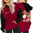 thumbnail image 2 of lnmuld 2 Piece Girls Boys Outfits Casual Outfit Set Warm Long Sleeve Hoodie Pullover and Pants Kids Sweatsuit Size:4-5 Years, 2 of 8