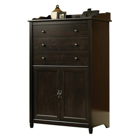 Sauder Edge Water SmartCenter Secretary, Estate Black