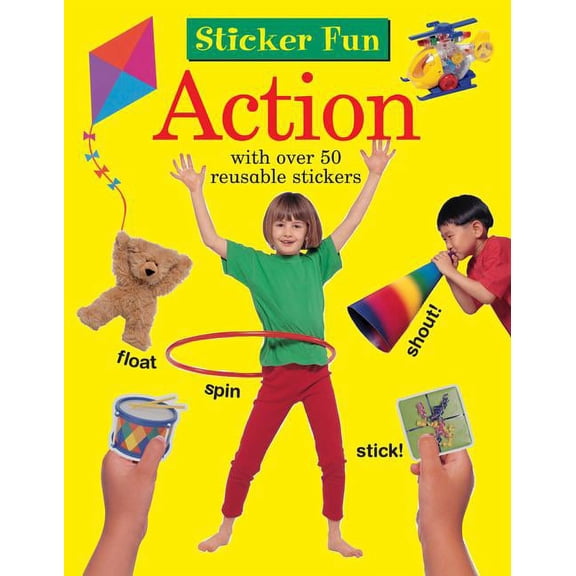 Sticker Fun - Action (Paperback) by Press Armadillo