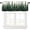 Deep Green Forest, variant on Woodland Animals Kitchen Valance,Rustic Forest Country Wild Bear Fox Birds Botanical Window Treatment Sets for Dining Room Kitchen 54x18 Inch
