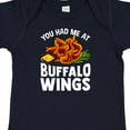 thumbnail image 4 of Inktastic Buffalo Wings Game Day Snack Boys or Girls Baby Bodysuit, 4 of 5
