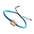 thumbnail image 1 of 1 Ensemble de Bracelets Tressés Faits à la Main Bracelet Confortable Accessoire de Mode Exotique pour Adolescentes pour Robe Quotidienne Bleu, 1 of 8