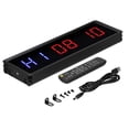 thumbnail image 3 of Sonew LED Interval Timer Gym Workout Count Down/Up Clock Stopwatch For Fitness Exercising LED Interval Timer, 3 of 8
