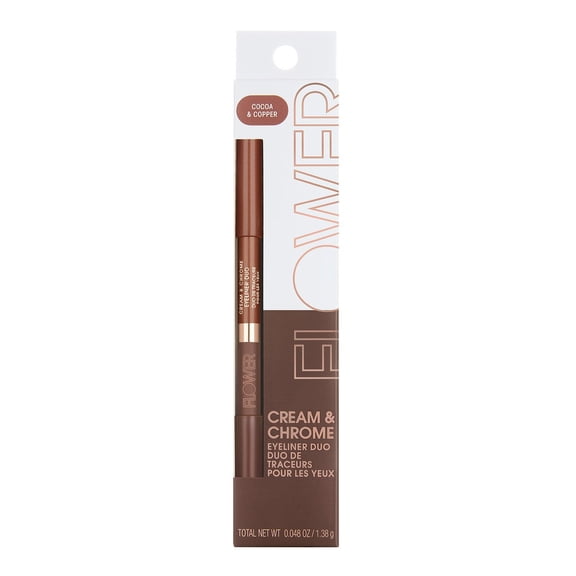 FLOWER Beauty by Drew FLOWER Beauty Cream & Chrome 2-in-1 Eyeliner, Coco | CVS