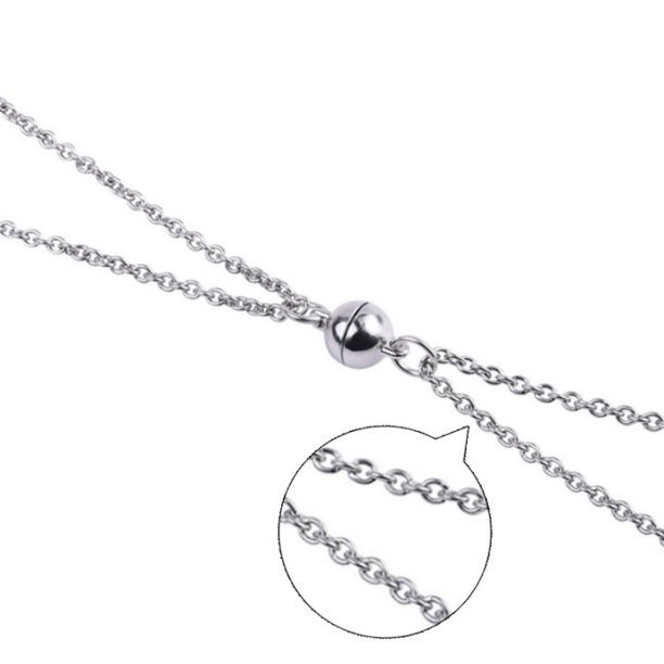 Collar De Astronauta Imán De Pareja Atraer Cadena De Suéter Cadena De Clavícula Gao Jiahui unisex