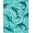 Turquoise, Pattern 4, variant on ODIKA 2x3 Machine Washable Non-Slip Area Rug, Colorful Sea Turtles Swimming Through Coral Reef Underwater High Traffic Rug, Blue, 679690