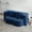 Blue, variant on Folding Sofa Bed, Space Saving Sleeper Sofa, Futon Couch for Small Space, Multi Functional Furniture for Apartment, Living Room, Office, Guest Room, No Assembly Required, Yellow