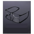 thumbnail image 3 of 3 Packs Classic Style Rectangular Metal Frame Reading Glasses Spring Hinge Readers for Men Women +1.00, 3 of 6