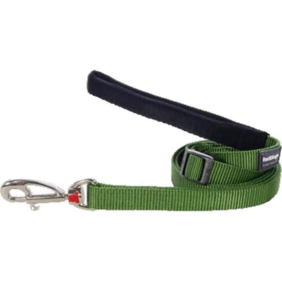 Red Dingo L6-ZZ-GR-LG Dog Lead Classic Green- Large